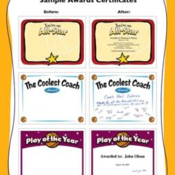 Hoops certificates.