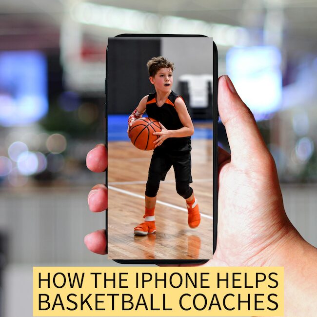 The iPhone - A useful tool for youth basketball coaches.